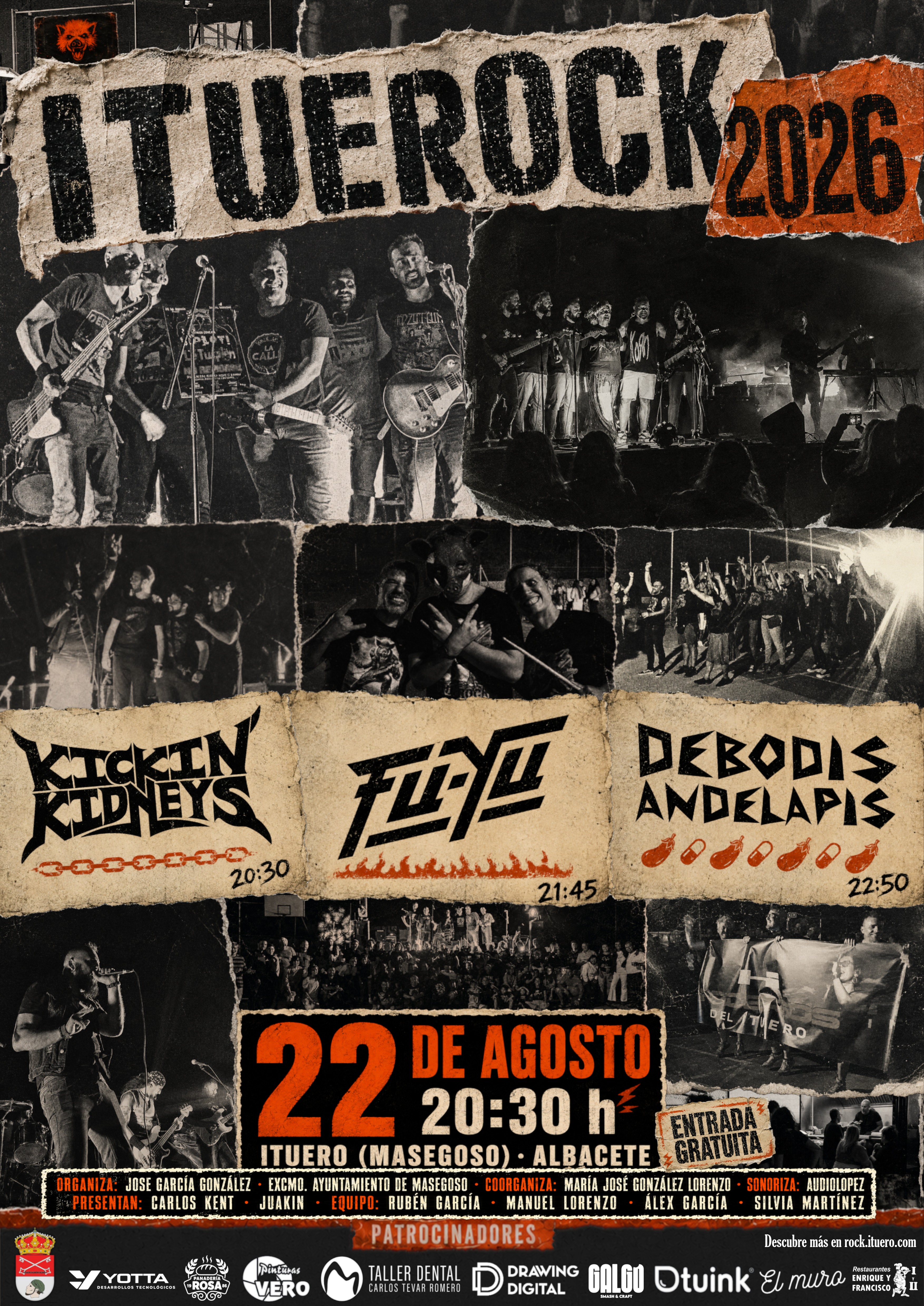 Cartel oficial de Ituerock 2026 — Unchained